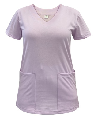 Bluza chirurgiczna damska - ZOE - jasny fiolet