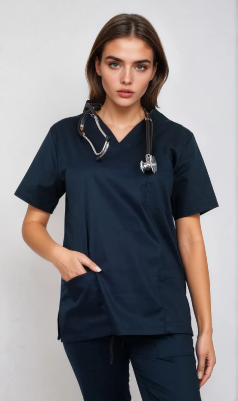 Bluza chirurgiczna medyczna damska - OLIVIA Bluza chirurgiczna medyczna damska - OLIVIA