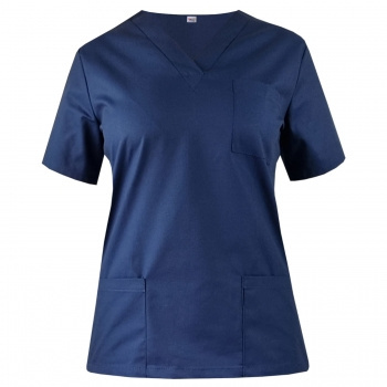 Bluza medyczna scrubs damska - ARIA - granat