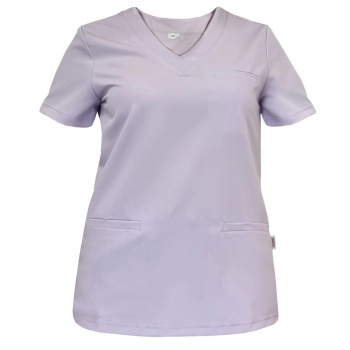 Bluza medyczna kosmetyczna damska - DAISY - wrzosowy