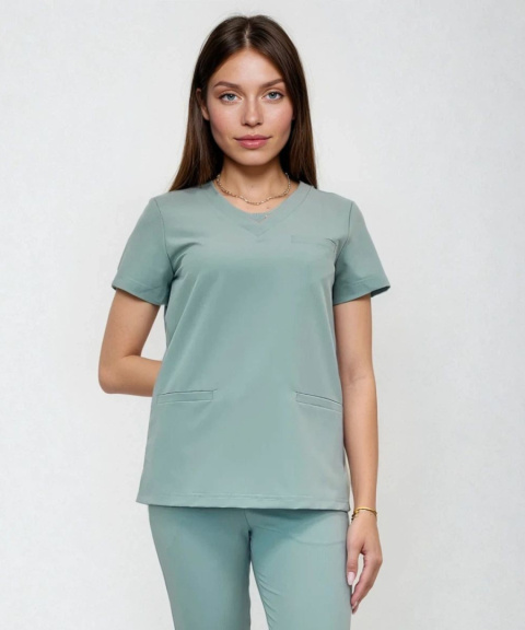 Bluza medyczna damska - DAISY - mięta