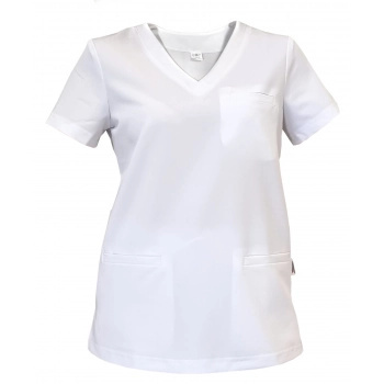 Bluza medyczna damska - DAISY - biały Bluza medyczna damska - DAISY - biały