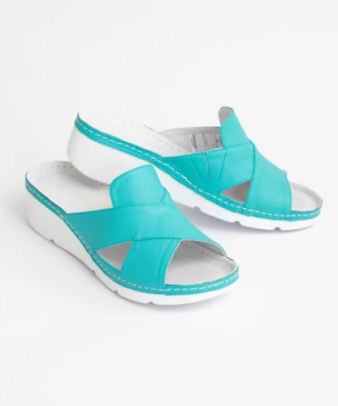 Buty medyczne damskie - KD MED 111 - turkus Buty medyczne damskie - KD MED 111 - turkus
