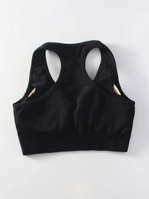 FlexForm 4w1 – bezszwowy zestaw sportowy dla kobiet Fitness/Joga - czarny