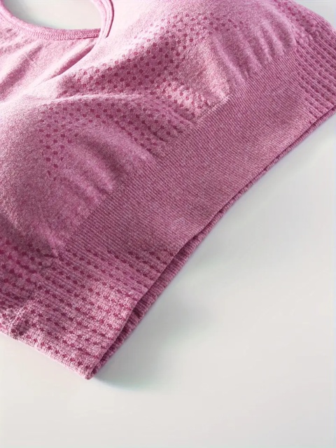 FlexForm 4w1 – bezszwowy zestaw sportowy dla kobiet Fitness/Joga - różowy