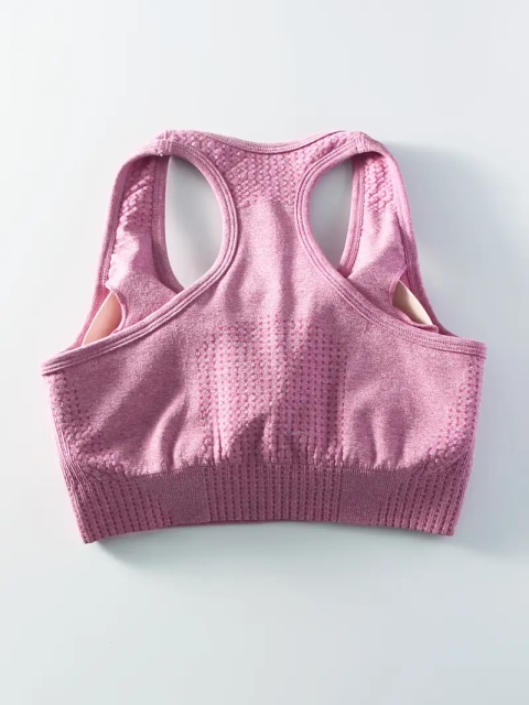 FlexForm 4w1 – bezszwowy zestaw sportowy dla kobiet Fitness/Joga - różowy