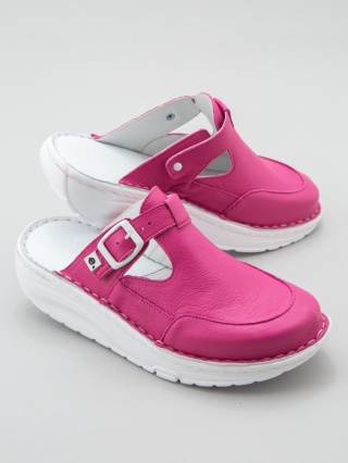 Buty medyczne damskie - KD MED 72 - Fuksja